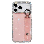 Strass Glitzer Armband Halter Handyhülle, Für iPhone 17 Pro, Für iPhone 17, Für iPhone Air, Für iPhone 16 Pro Max, Für iPhone 16 Pro, Für iPhone 16 Plus, Für iPhone 16, Für iPhone 15 Pro Max