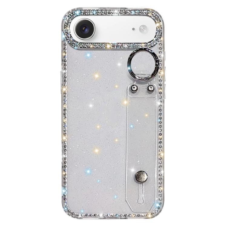Strass Glitzer Armband Halter Handyhülle, Für iPhone 17 Pro, Für iPhone 17, Für iPhone Air, Für iPhone 16 Pro Max, Für iPhone 16 Pro, Für iPhone 16 Plus, Für iPhone 16, Für iPhone 15 Pro Max