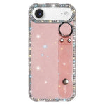 Strass Glitzer Armband Halter Handyhülle, Für iPhone 17 Pro, Für iPhone 17, Für iPhone Air, Für iPhone 16 Pro Max, Für iPhone 16 Pro, Für iPhone 16 Plus, Für iPhone 16, Für iPhone 15 Pro Max