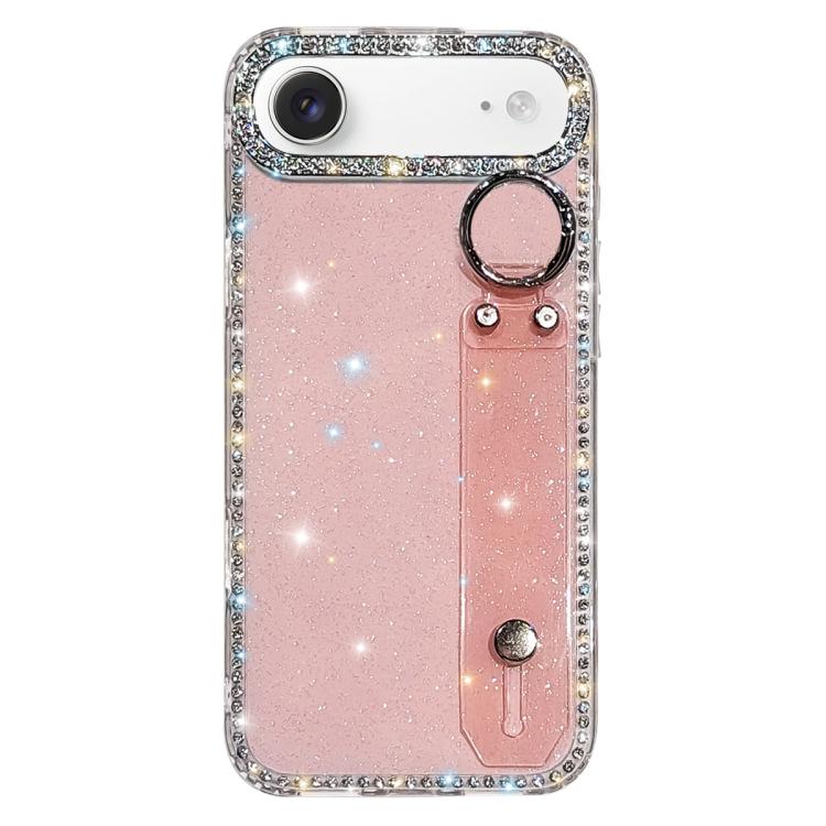 Strass Glitzer Armband Halter Handyhülle, Für iPhone 17 Pro, Für iPhone 17, Für iPhone Air, Für iPhone 16 Pro Max, Für iPhone 16 Pro, Für iPhone 16 Plus, Für iPhone 16, Für iPhone 15 Pro Max