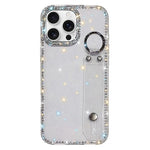 Strass Glitzer Armband Halter Handyhülle, Für iPhone 17 Pro, Für iPhone 17, Für iPhone Air, Für iPhone 16 Pro Max, Für iPhone 16 Pro, Für iPhone 16 Plus, Für iPhone 16, Für iPhone 15 Pro Max