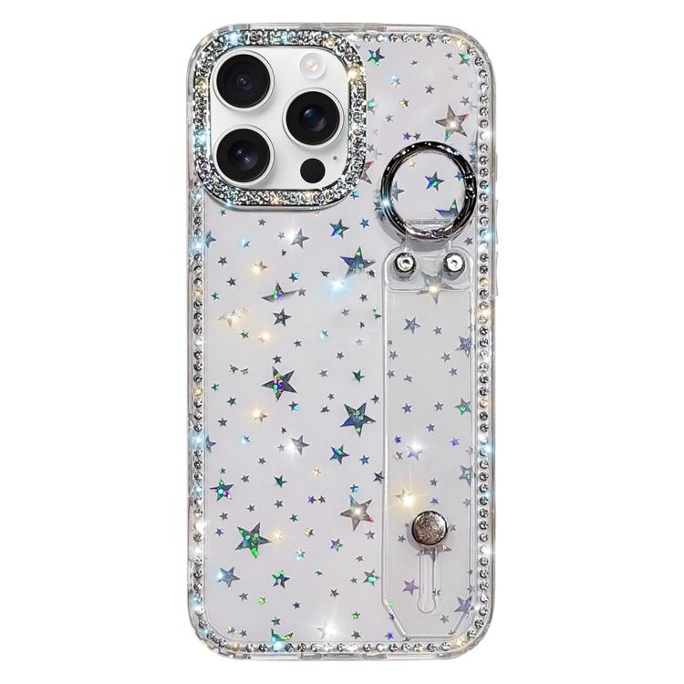 Strass Glitzer Armband Halter Handyhülle, Für iPhone 17 Pro, Für iPhone 17, Für iPhone Air, Für iPhone 16 Pro Max, Für iPhone 16 Pro, Für iPhone 16 Plus, Für iPhone 16, Für iPhone 15 Pro Max