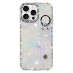 Strass Glitzer Armband Halter Handyhülle, Für iPhone 17 Pro, Für iPhone 17, Für iPhone Air, Für iPhone 16 Pro Max, Für iPhone 16 Pro, Für iPhone 16 Plus, Für iPhone 16, Für iPhone 15 Pro Max