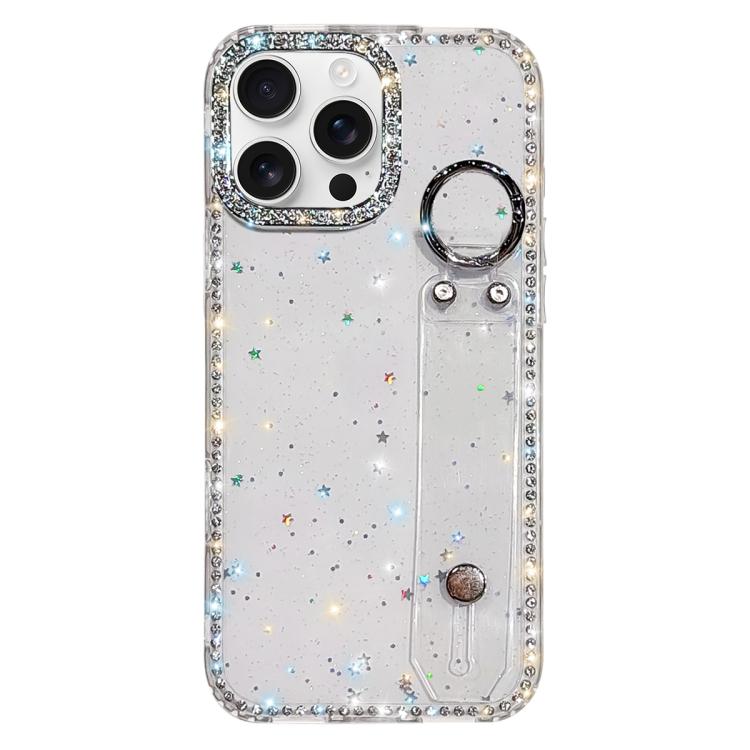 Strass Glitzer Armband Halter Handyhülle, Für iPhone 17 Pro, Für iPhone 17, Für iPhone Air, Für iPhone 16 Pro Max, Für iPhone 16 Pro, Für iPhone 16 Plus, Für iPhone 16, Für iPhone 15 Pro Max