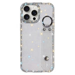Strass Glitzer Armband Halter Handyhülle, Für iPhone 17 Pro, Für iPhone 17, Für iPhone Air, Für iPhone 16 Pro Max, Für iPhone 16 Pro, Für iPhone 16 Plus, Für iPhone 16, Für iPhone 15 Pro Max