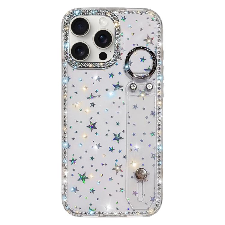 Strass Glitzer Armband Halter Handyhülle, Für iPhone 17 Pro, Für iPhone 17, Für iPhone Air, Für iPhone 16 Pro Max, Für iPhone 16 Pro, Für iPhone 16 Plus, Für iPhone 16, Für iPhone 15 Pro Max