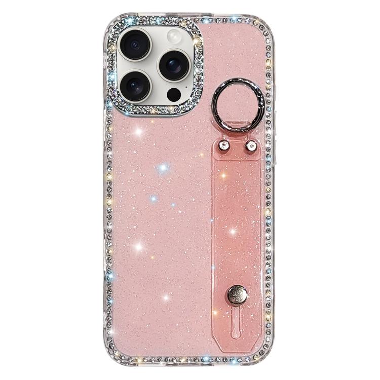 Strass Glitzer Armband Halter Handyhülle, Für iPhone 17 Pro, Für iPhone 17, Für iPhone Air, Für iPhone 16 Pro Max, Für iPhone 16 Pro, Für iPhone 16 Plus, Für iPhone 16, Für iPhone 15 Pro Max