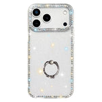 Strassstein Ringhalter beidseitige IMD PC Hybrid TPU-Handyhülle, Für iPhone 17 Pro Max, Für iPhone 17 Pro, Für iPhone 17, Für iPhone Air, Für iPhone 16 Pro Max, Für iPhone 16 Pro, Für iPhone 16 Plus, Für iPhone 16