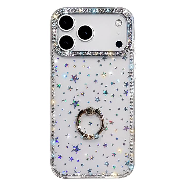 Strassstein Ringhalter beidseitige IMD PC Hybrid TPU-Handyhülle, Für iPhone 17 Pro Max, Für iPhone 17 Pro, Für iPhone 17, Für iPhone Air, Für iPhone 16 Pro Max, Für iPhone 16 Pro, Für iPhone 16 Plus, Für iPhone 16