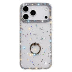 Strassstein Ringhalter beidseitige IMD PC Hybrid TPU-Handyhülle, Für iPhone 17 Pro Max, Für iPhone 17 Pro, Für iPhone 17, Für iPhone Air, Für iPhone 16 Pro Max, Für iPhone 16 Pro, Für iPhone 16 Plus, Für iPhone 16