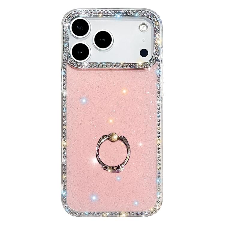 Strassstein Ringhalter beidseitige IMD PC Hybrid TPU-Handyhülle, Für iPhone 17 Pro Max, Für iPhone 17 Pro, Für iPhone 17, Für iPhone Air, Für iPhone 16 Pro Max, Für iPhone 16 Pro, Für iPhone 16 Plus, Für iPhone 16