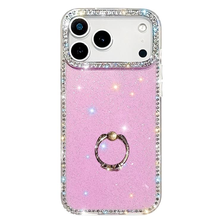 Strassstein Ringhalter beidseitige IMD PC Hybrid TPU-Handyhülle, Für iPhone 17 Pro Max, Für iPhone 17 Pro, Für iPhone 17, Für iPhone Air, Für iPhone 16 Pro Max, Für iPhone 16 Pro, Für iPhone 16 Plus, Für iPhone 16