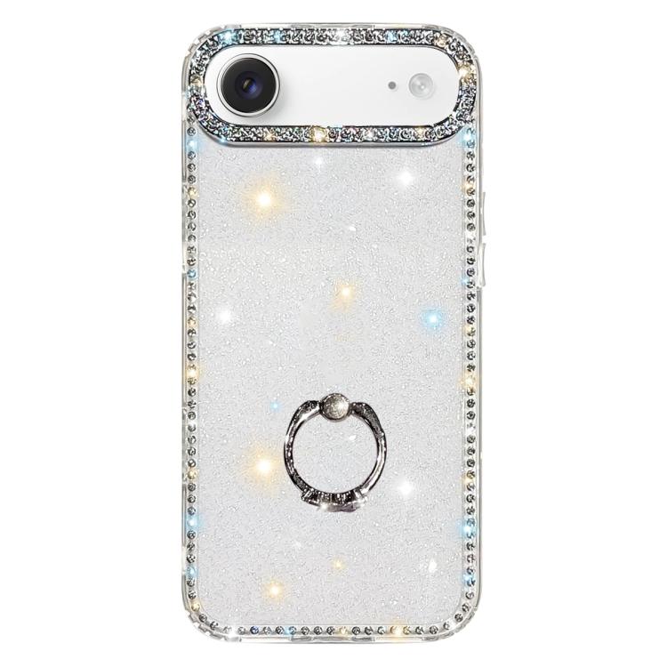 Strassstein Ringhalter beidseitige IMD PC Hybrid TPU-Handyhülle, Für iPhone 17 Pro Max, Für iPhone 17 Pro, Für iPhone 17, Für iPhone Air, Für iPhone 16 Pro Max, Für iPhone 16 Pro, Für iPhone 16 Plus, Für iPhone 16