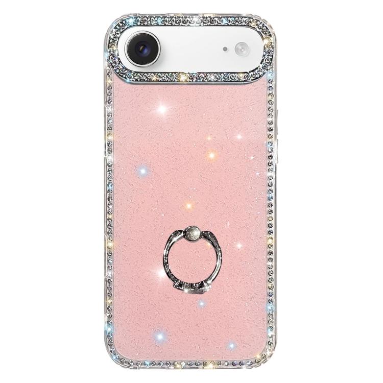 Strassstein Ringhalter beidseitige IMD PC Hybrid TPU-Handyhülle, Für iPhone 17 Pro Max, Für iPhone 17 Pro, Für iPhone 17, Für iPhone Air, Für iPhone 16 Pro Max, Für iPhone 16 Pro, Für iPhone 16 Plus, Für iPhone 16