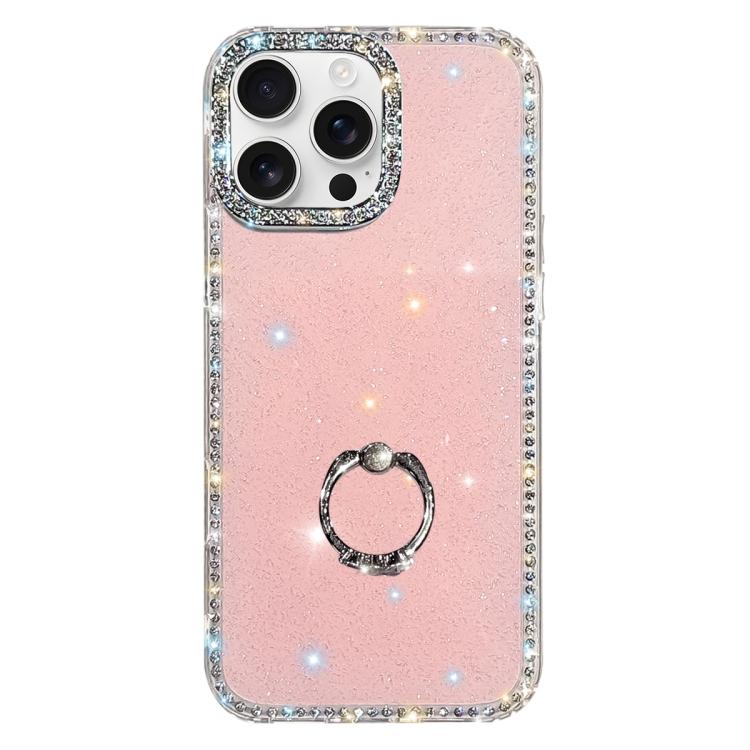 Strassstein Ringhalter beidseitige IMD PC Hybrid TPU-Handyhülle, Für iPhone 17 Pro Max, Für iPhone 17 Pro, Für iPhone 17, Für iPhone Air, Für iPhone 16 Pro Max, Für iPhone 16 Pro, Für iPhone 16 Plus, Für iPhone 16