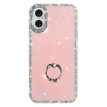 Strassstein Ringhalter beidseitige IMD PC Hybrid TPU-Handyhülle, Für iPhone 17 Pro Max, Für iPhone 17 Pro, Für iPhone 17, Für iPhone Air, Für iPhone 16 Pro Max, Für iPhone 16 Pro, Für iPhone 16 Plus, Für iPhone 16