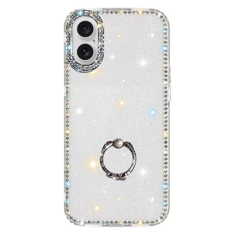 Strassstein Ringhalter beidseitige IMD PC Hybrid TPU-Handyhülle, Für iPhone 17 Pro Max, Für iPhone 17 Pro, Für iPhone 17, Für iPhone Air, Für iPhone 16 Pro Max, Für iPhone 16 Pro, Für iPhone 16 Plus, Für iPhone 16