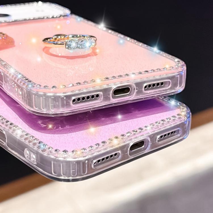 Strassstein Ringhalter beidseitige IMD PC Hybrid TPU-Handyhülle, Für iPhone 15 Pro Max, Für iPhone 15 Pro, Für iPhone 15, Für iPhone 14, Für iPhone 14 Pro, Für iPhone 14 Pro Max, Für iPhone 13 Pro Max, Für iPhone 13 Pro