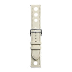 xDfind Flat-head Hole Palm Texture Vegan Leather Watch Band, 20mm, 22mm