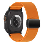 xDfind Elastisches Nylon Magnetverschluss-Armband, Für Apple Watch 42 / 44 / 45 / 46 / 49mm, Für Apple Watch 38 / 40 / 41 / S11 42mm