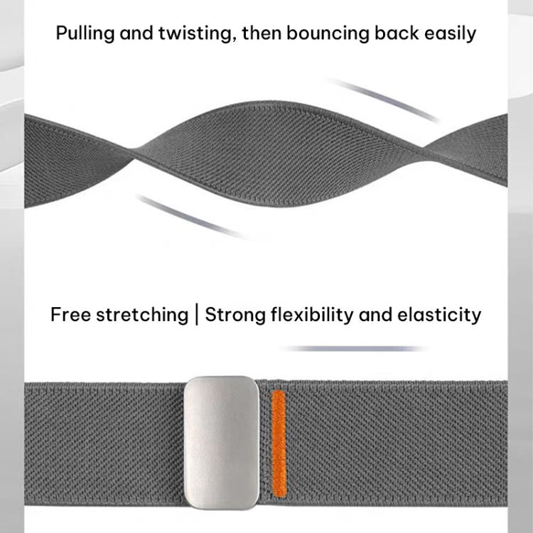 xDfind Elastisches Nylon Magnetverschluss-Armband, Für Apple Watch 42 / 44 / 45 / 46 / 49mm, Für Apple Watch 38 / 40 / 41 / S11 42mm