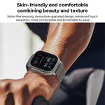 xDfind Elastisches Nylon Magnetverschluss-Armband, Für Apple Watch 42 / 44 / 45 / 46 / 49mm, Für Apple Watch 38 / 40 / 41 / S11 42mm