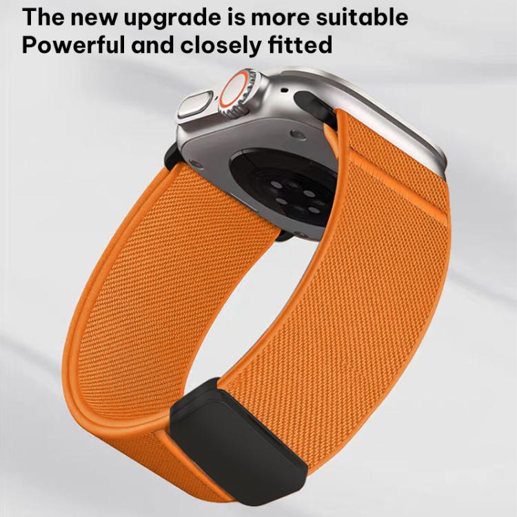 xDfind Elastisches Nylon Magnetverschluss-Armband, Für Apple Watch 42 / 44 / 45 / 46 / 49mm, Für Apple Watch 38 / 40 / 41 / S11 42mm