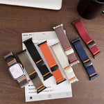 xDfind Elastisches Nylon Magnetverschluss-Armband, Für Apple Watch 42 / 44 / 45 / 46 / 49mm, Für Apple Watch 38 / 40 / 41 / S11 42mm
