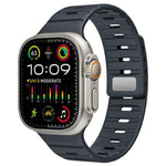 xDfind Magnetische Norman Schnalle Silikon Uhrenarmband, Für Apple Watch 42 / 44 / 45 / 46 / 49mm, Für Apple Watch 38 / 40 / 41 / S11 42mm