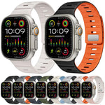 xDfind Magnetische Norman Schnalle Silikon Uhrenarmband, Für Apple Watch 42 / 44 / 45 / 46 / 49mm, Für Apple Watch 38 / 40 / 41 / S11 42mm