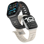 xDfind Magnetische Norman Schnalle Silikon Uhrenarmband, Für Apple Watch 42 / 44 / 45 / 46 / 49mm, Für Apple Watch 38 / 40 / 41 / S11 42mm