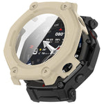 xDfind Tempered Film Integrated PC Watch Protective Cover, For Amazfit T-Rex 3 Pro 44mm, For Amazfit T-Rex 3 Pro 48mm