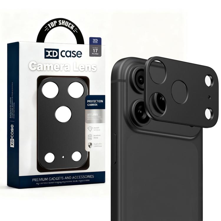 XDcase Metall Flach & Hohler Kameraobjektivschutz, Für iPhone 17 Pro Max, Für iPhone 17 Pro