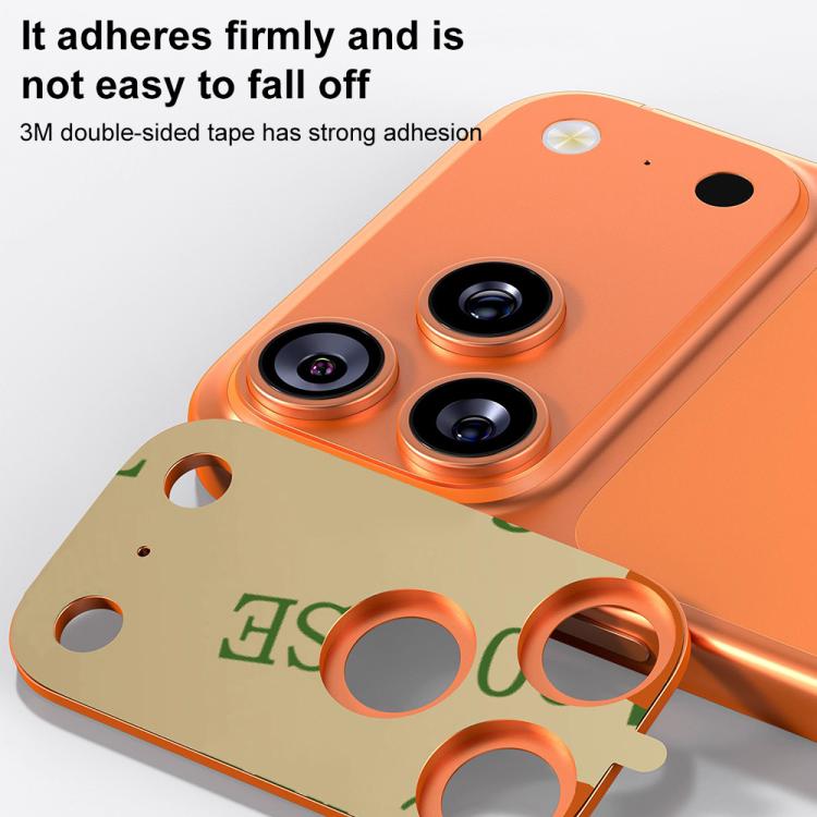 XDcase Metall-Flach- & Hohl-Kameraobjektivschutz, für iPhone 17