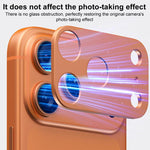 XDcase Metall-Flach- & Hohl-Kameraobjektivschutz, für iPhone 17