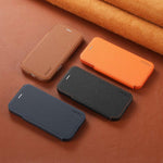 ESEBLE Ultra-thin Card Slot Magnetic Vegan Leather Phone Case, For iPhone 17 Pro Max, For iPhone 17 Pro, For iPhone 17, For iPhone Air