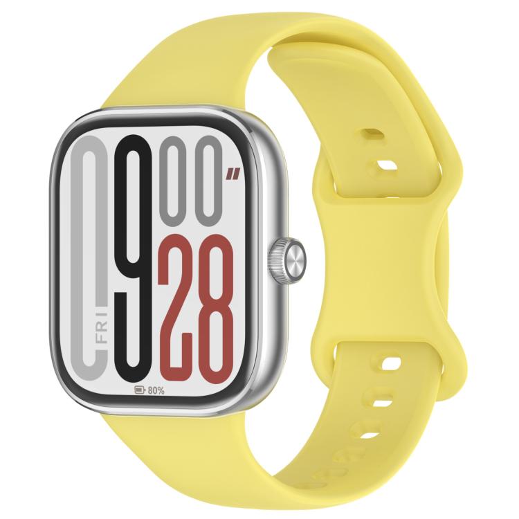 xDfind Solid Color Butterfly Buckle Silicone Watch Band, For Xiaomi Band 10 Pro / 9 Pro / Redmi Watch 6