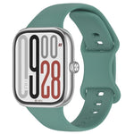 xDfind Solid Color Butterfly Buckle Silicone Watch Band, For Xiaomi Band 10 Pro / 9 Pro / Redmi Watch 6