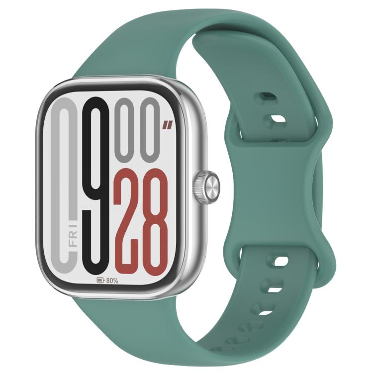 xDfind Solid Color Butterfly Buckle Silicone Watch Band, For Xiaomi Band 10 Pro / 9 Pro / Redmi Watch 6