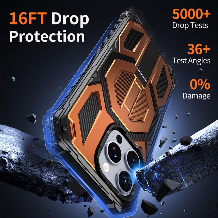 Magnetische stoßfeste Handyhülle mit verstecktem Metallhalter, für iPhone 15 Pro Max, für iPhone 15 Pro, für iPhone 15 Plus / 14 Plus, für iPhone 15, für iPhone 14 / 13, für iPhone 14 Pro, für iPhone 14 Pro Max, für iPhone 13 Pro Max