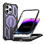 Versteckter Metallhalter Magnetische Stoßfeste Handyhülle, Für iPhone 13 Pro