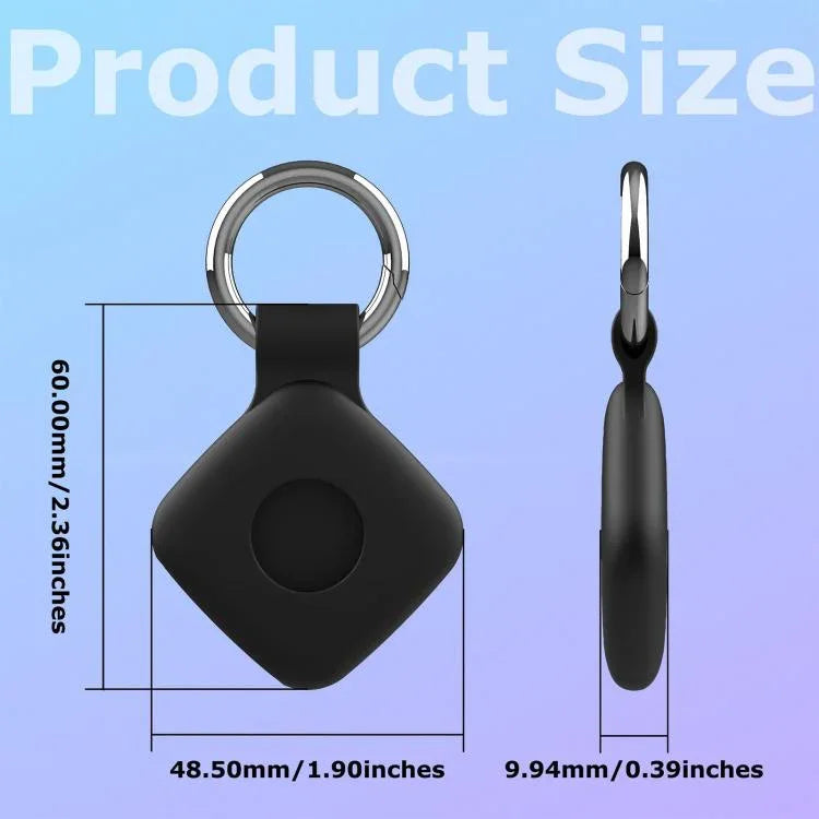 xDfind Anti-Loss-Gerät Silikon-Schutzhülle mit Schlüsselring, für Tile Mate
