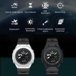 NORTH EDGE Mercury Outdoor Sports Zinc Alloy 5ATM Luminous Electronic Watch