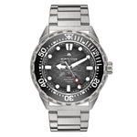 NORTH EDGE TRITON-TI Titanlegierung Solarbetriebene Professionelle Outdoor-Taucheruhr