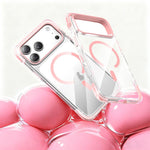 Vacuum Airbag TPU + Acrylic Magnetic Shockproof Phone Case, For iPhone 17 Pro Max, For iPhone 17 Pro, For iPhone 17