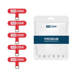 XDcase 5er Set Telefonhalter Band Handy Lanyard Patch Verbinder Teil