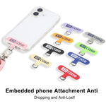 XDcase 5er Set Telefonhalter Band Handy Lanyard Patch Verbinder Teil