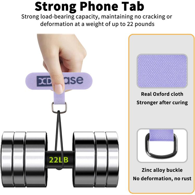 XDcase 5er Set Telefonhalter Band Handy Lanyard Patch Verbinder Teil