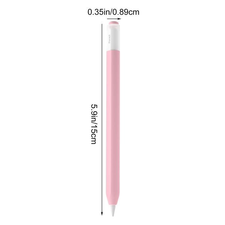 XDcase Jelly Abnehmbare Kappe Silikon Stylus-Stifthülle, Für Apple Pencil USB-C / 3