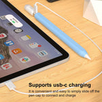 XDcase Jelly Abnehmbare Kappe Silikon Stylus-Stifthülle, Für Apple Pencil USB-C / 3